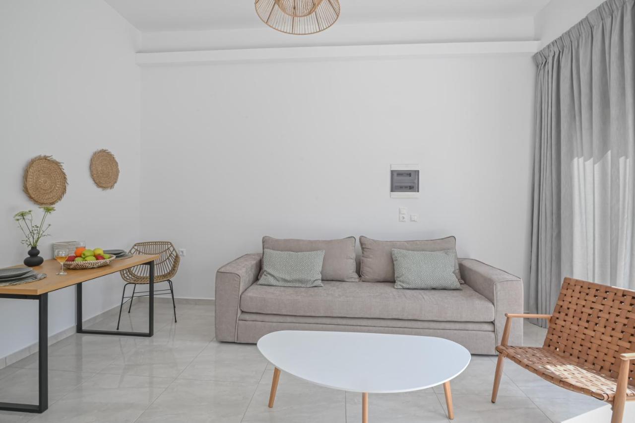 Moka Apartments Chrissi Akti Chania Exterior foto