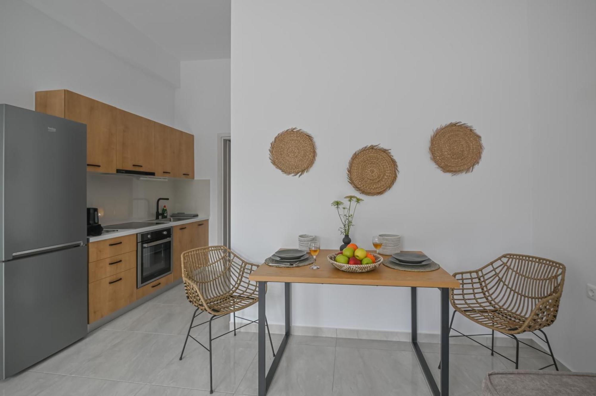 Moka Apartments Chrissi Akti Chania Quarto foto