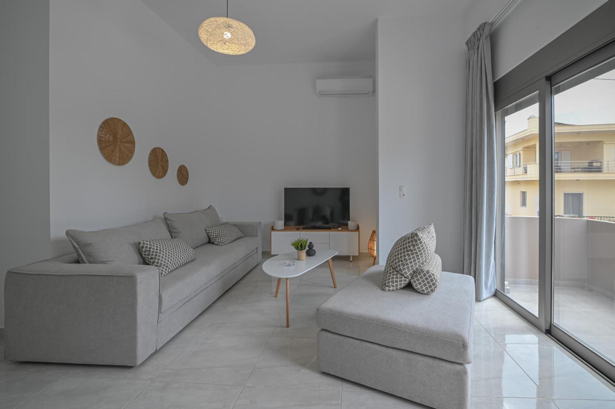 Moka Apartments Chrissi Akti Chania Quarto foto