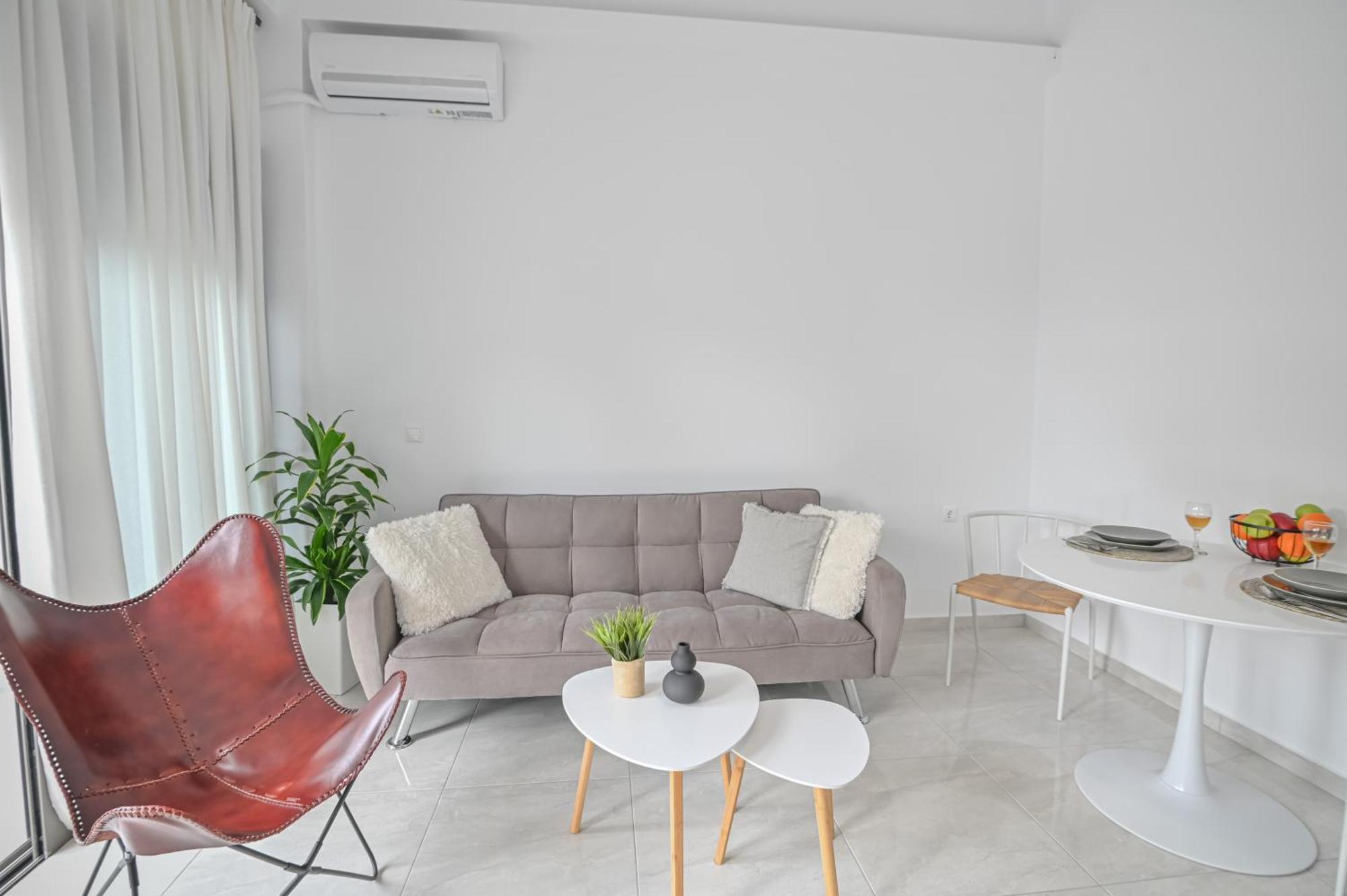 Moka Apartments Chrissi Akti Chania Quarto foto